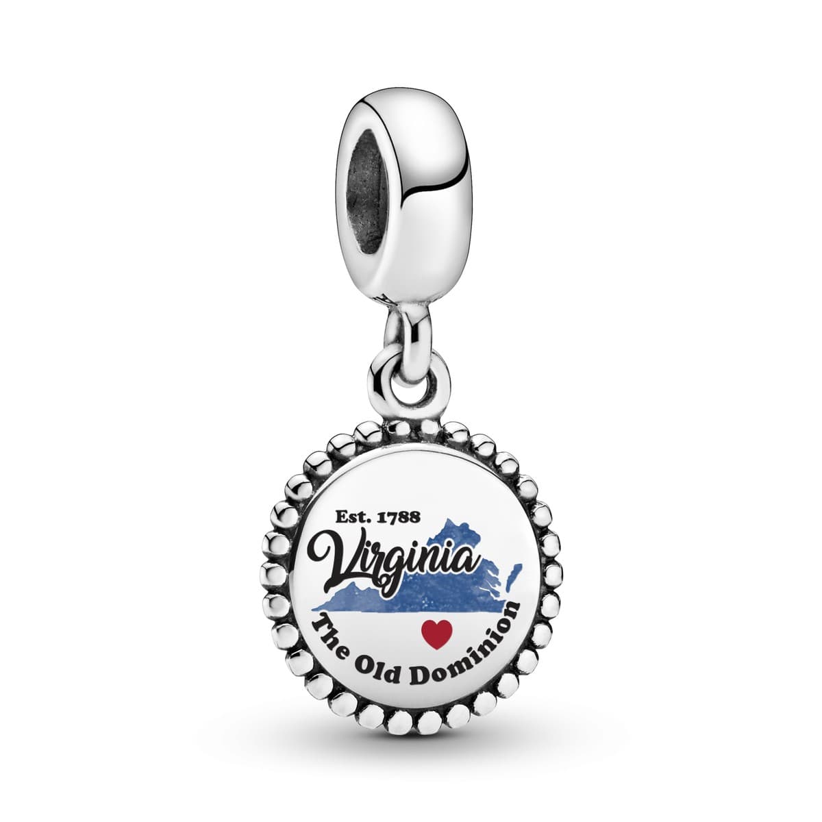 Pandora Virginia Map Dangle Charm ENG791169_413 — Foto 1 von 1