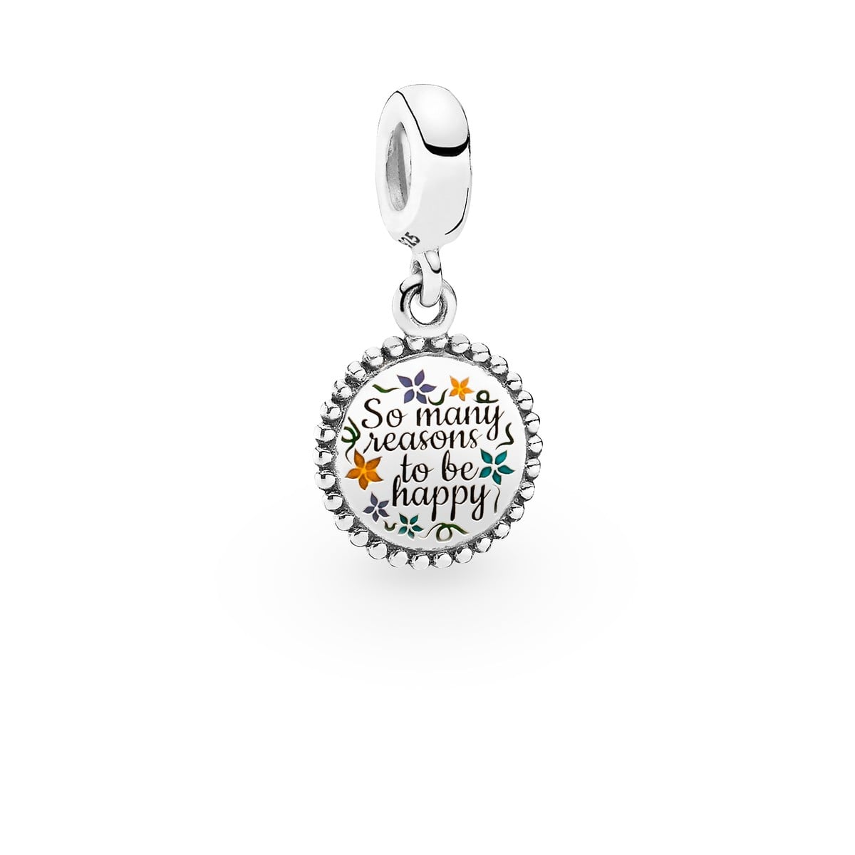 So Many Reasons to Be Happy Dangle Charm