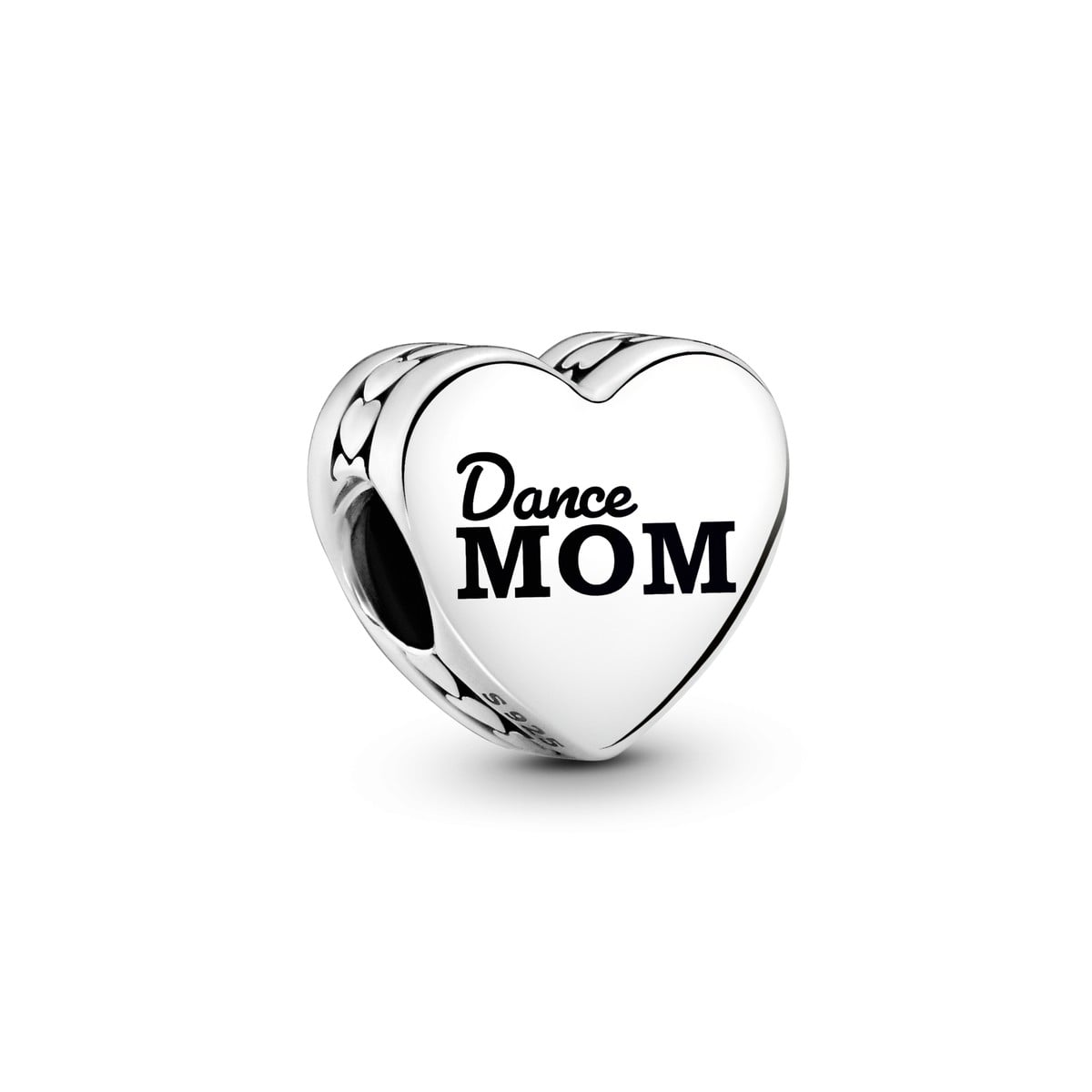 Engravable Dance Mom Heart Charm