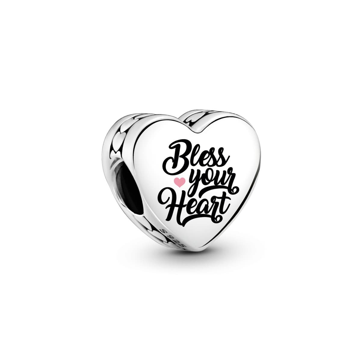 Pandora Engravable Bless Your Heart Charm ENG792015_114 — Foto 1 von 1
