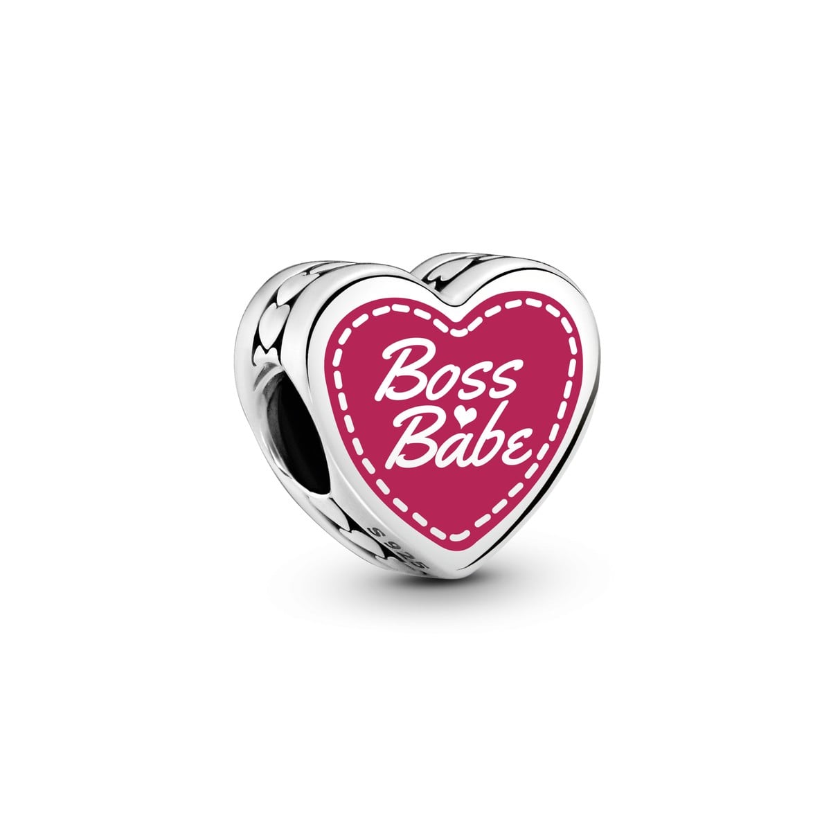 Boss Babe Heart Charm