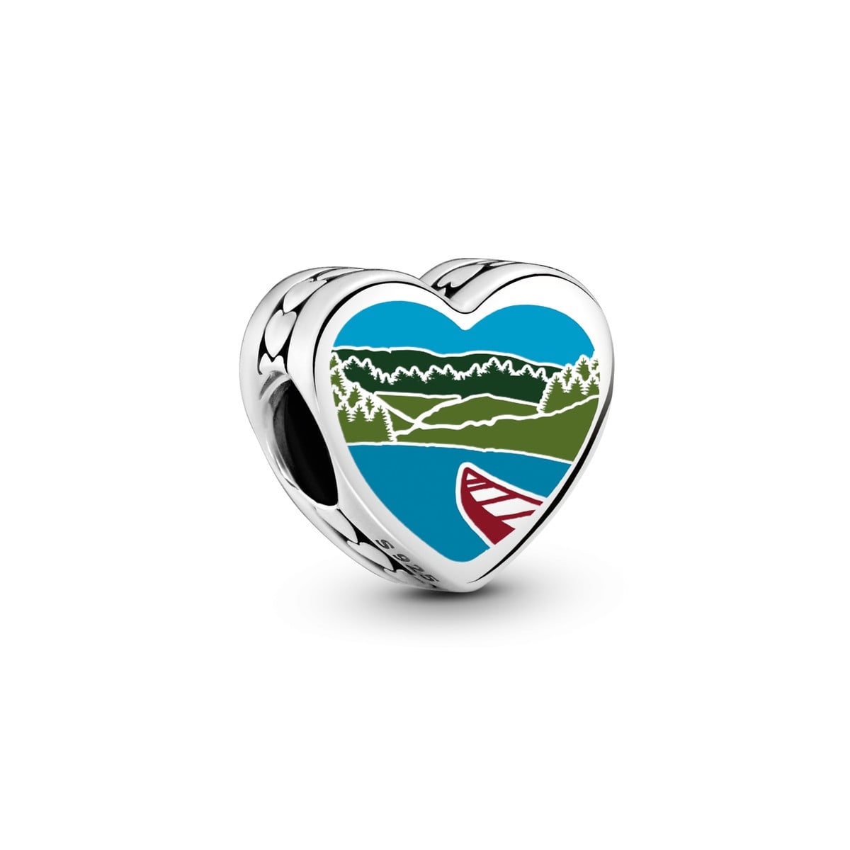 Arkansas Heart Charm