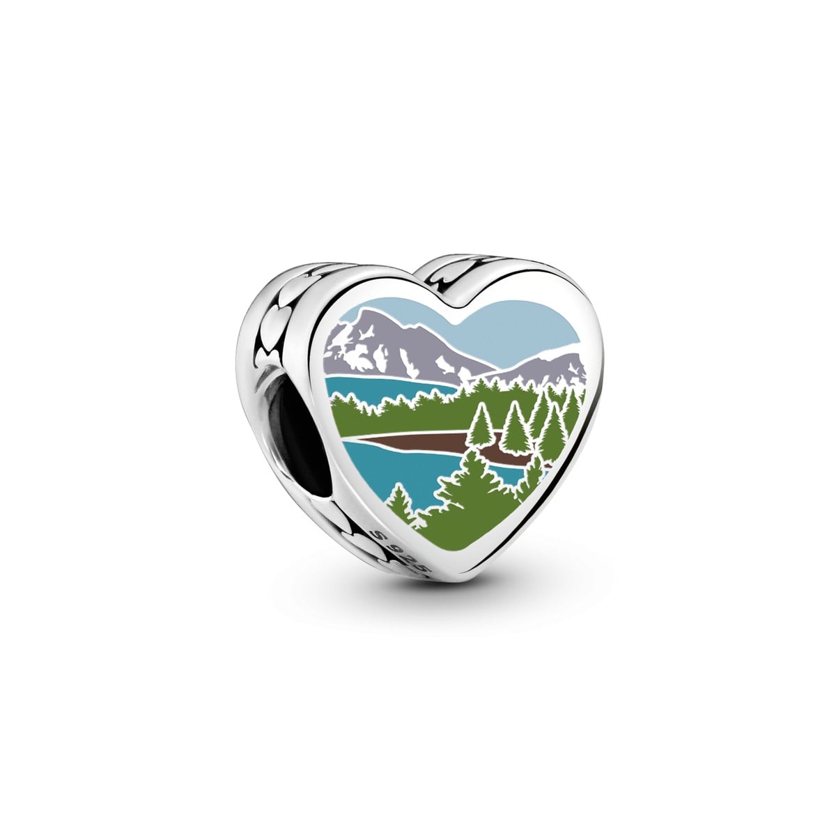 Colorado Heart Charm