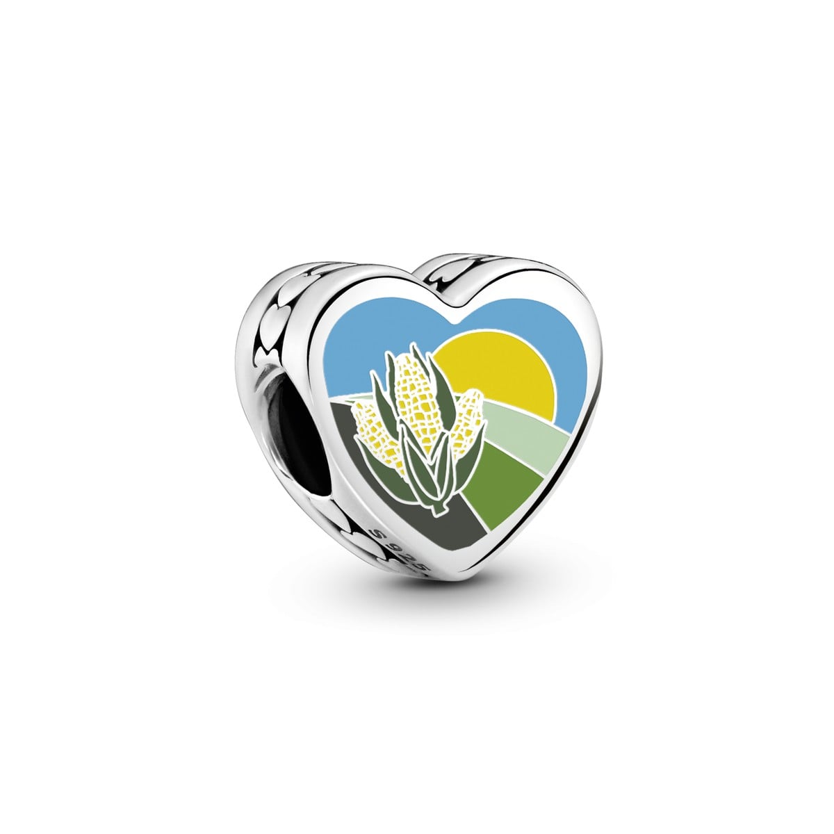 Iowa Heart Charm