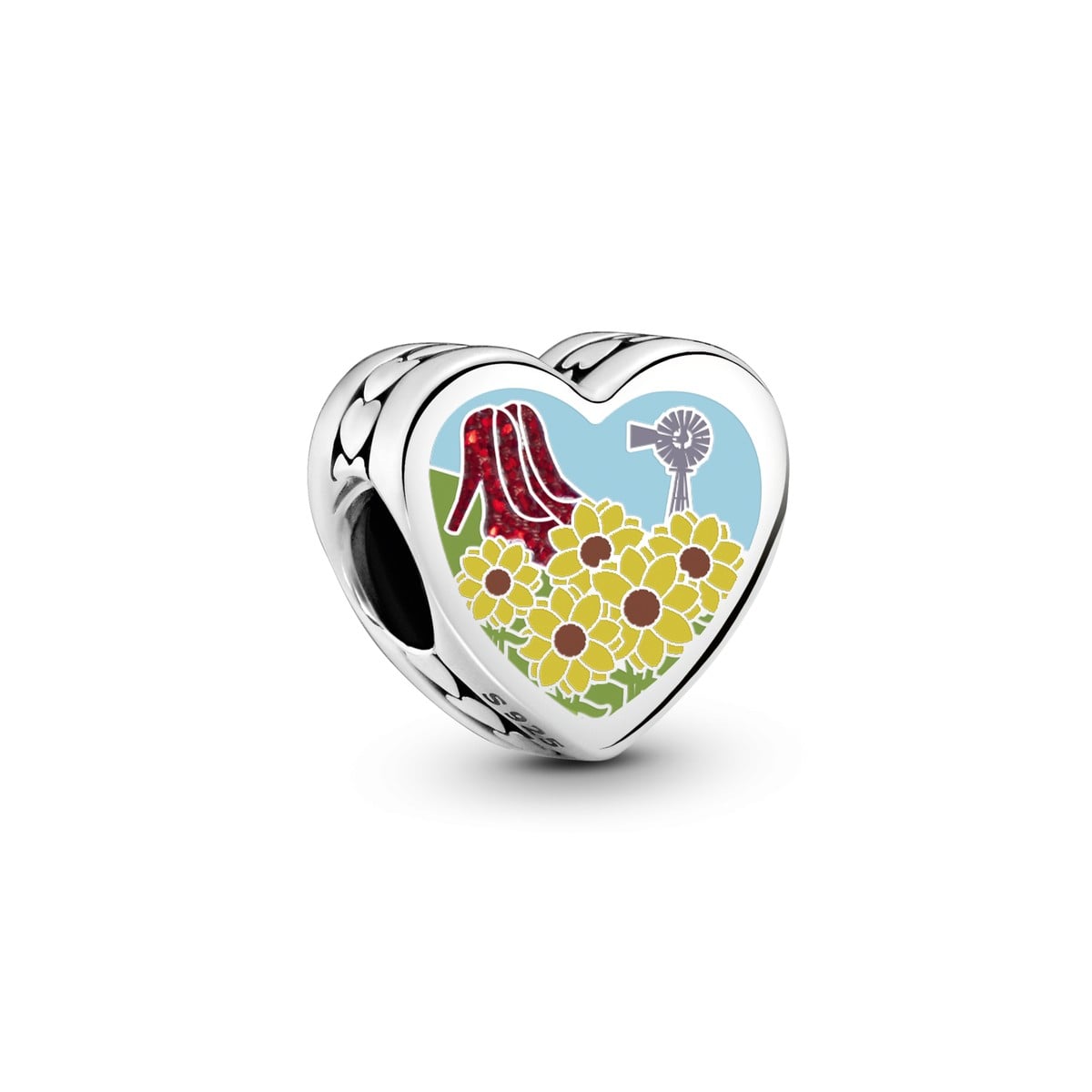 Kansas Heart Charm