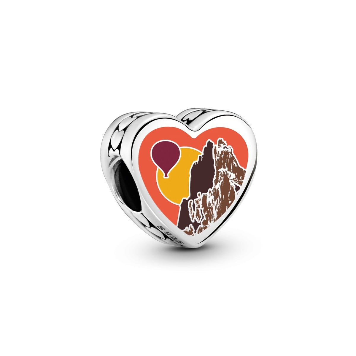 New Mexico Heart Charm