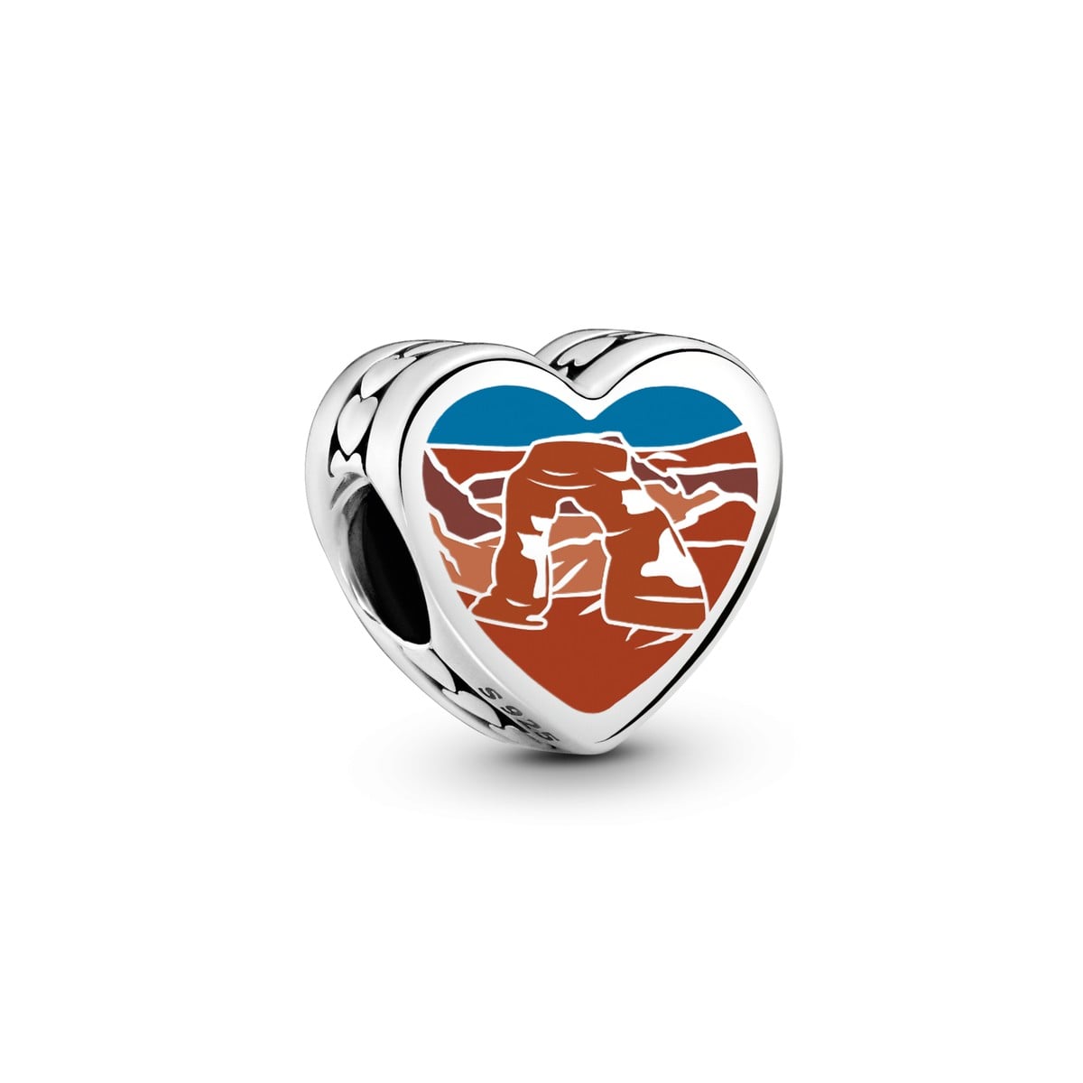 Utah Heart Charm