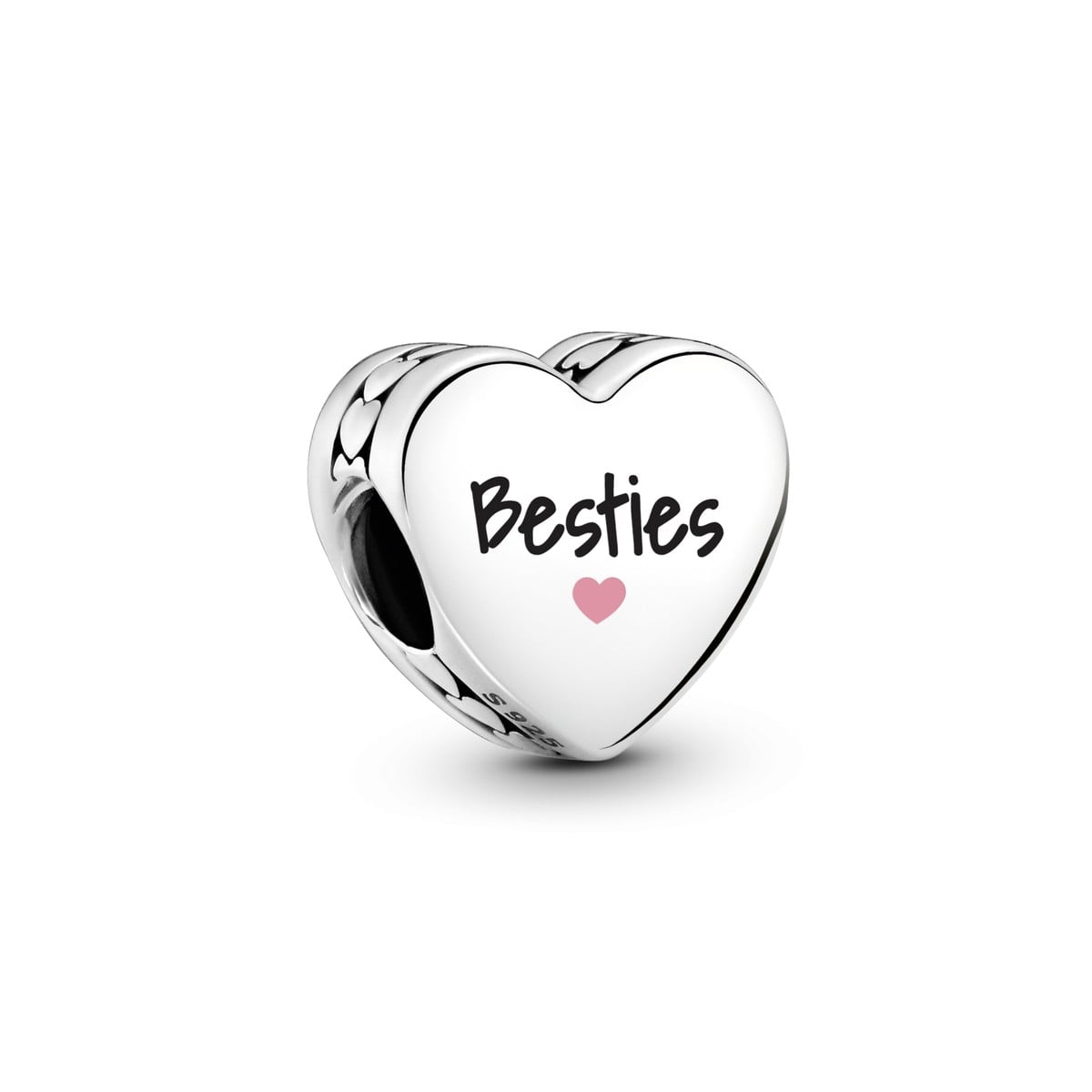Engravable Besties Heart Charm