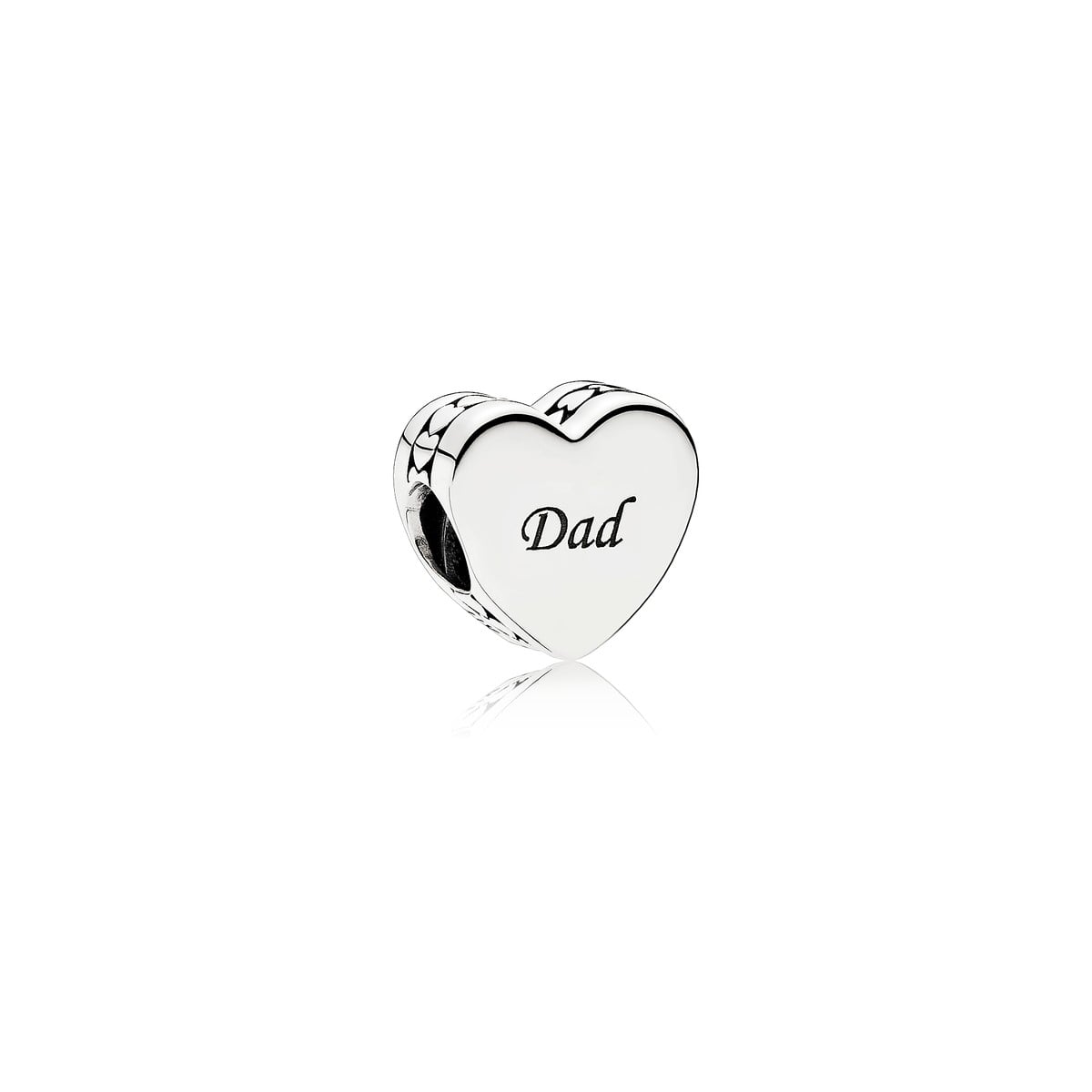 Dad Heart Charm