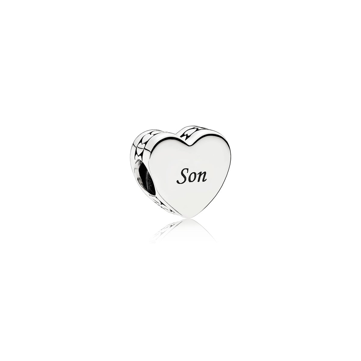 Son Heart Charm