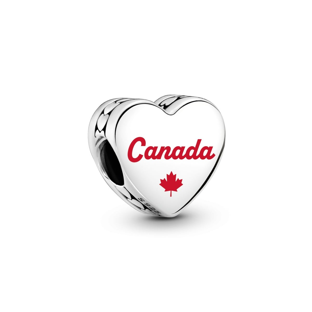 Canada Heart Charm