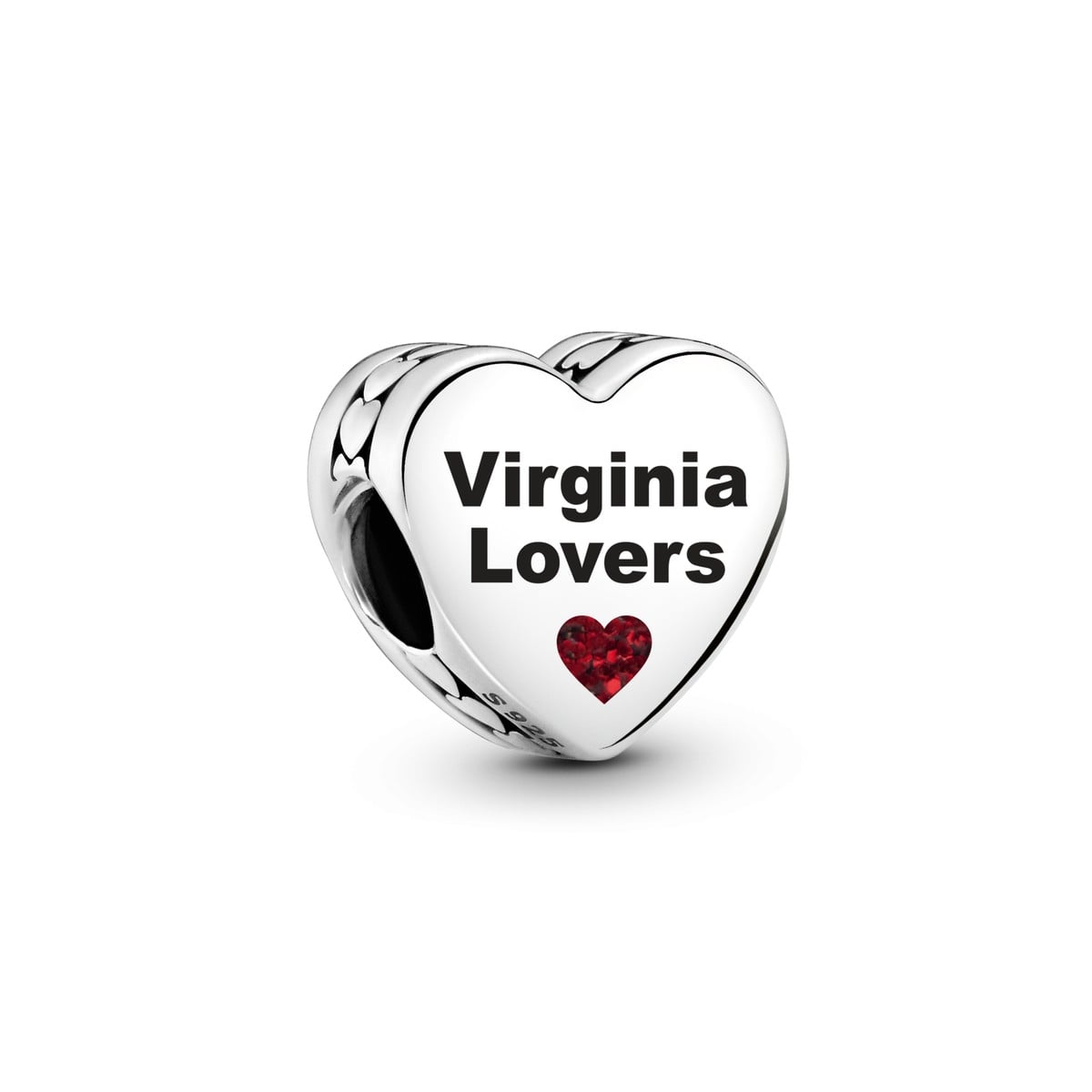 Virginia Lovers Heart Charm