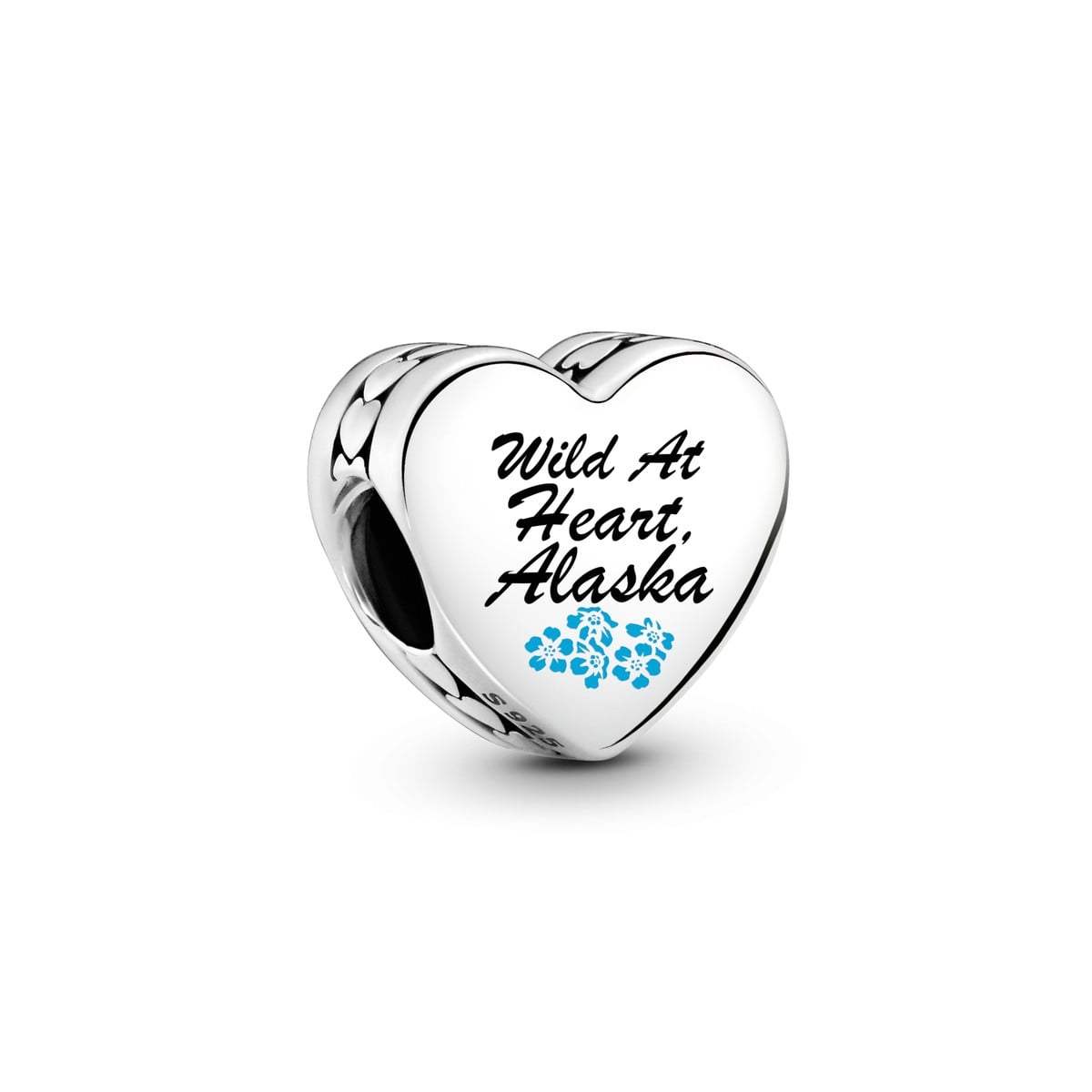 Wild at Heart Alaska Heart Charm