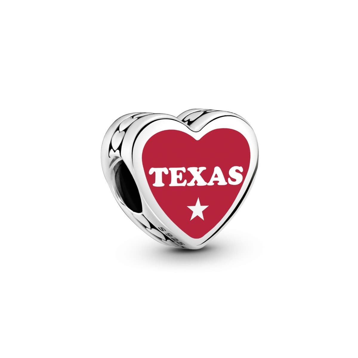 Pandora Red Texas Star Heart Charm ENG792015_90 — Foto 1 von 1