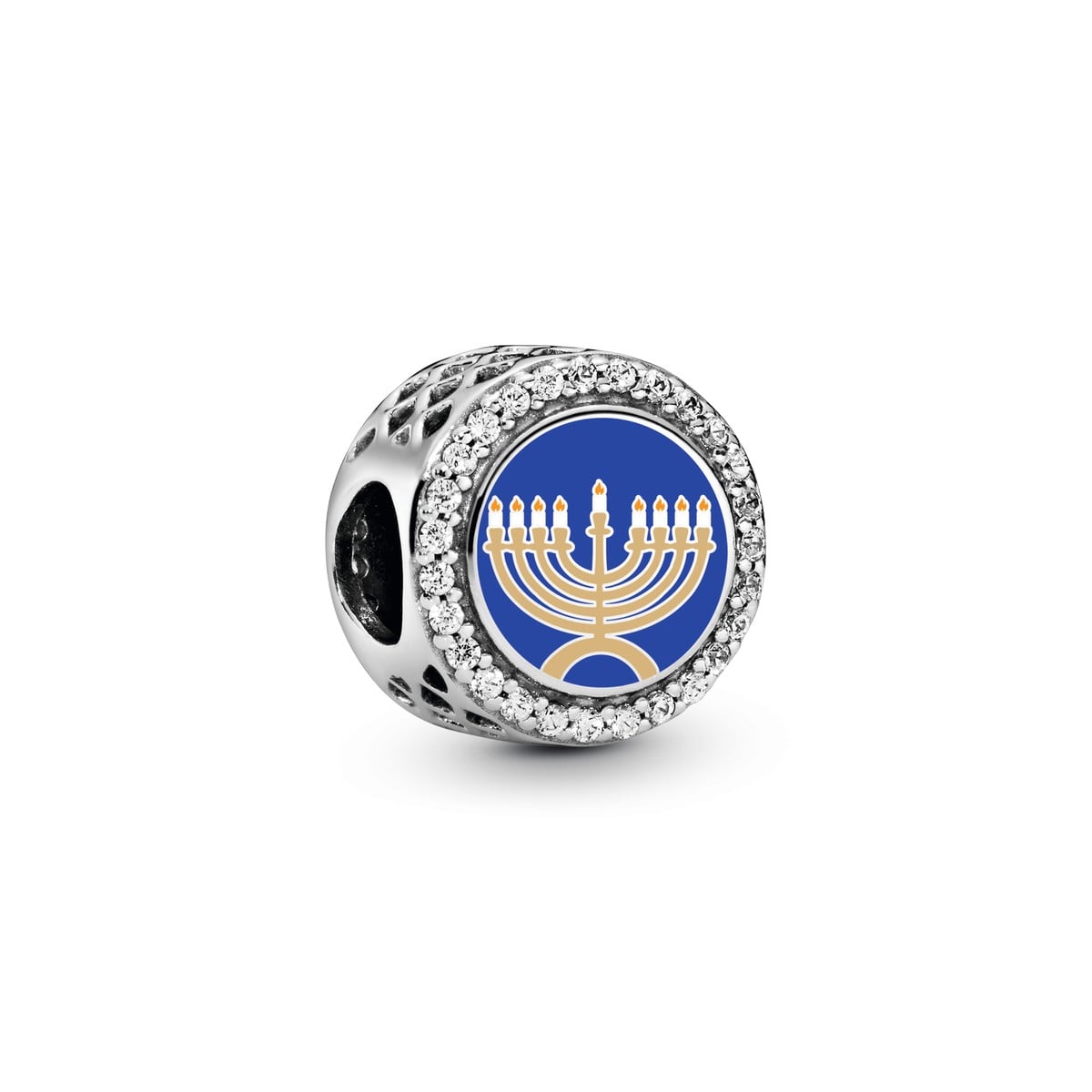Love and Light Menorah Charm