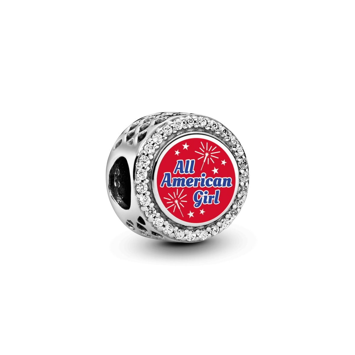 All American Girl Charm