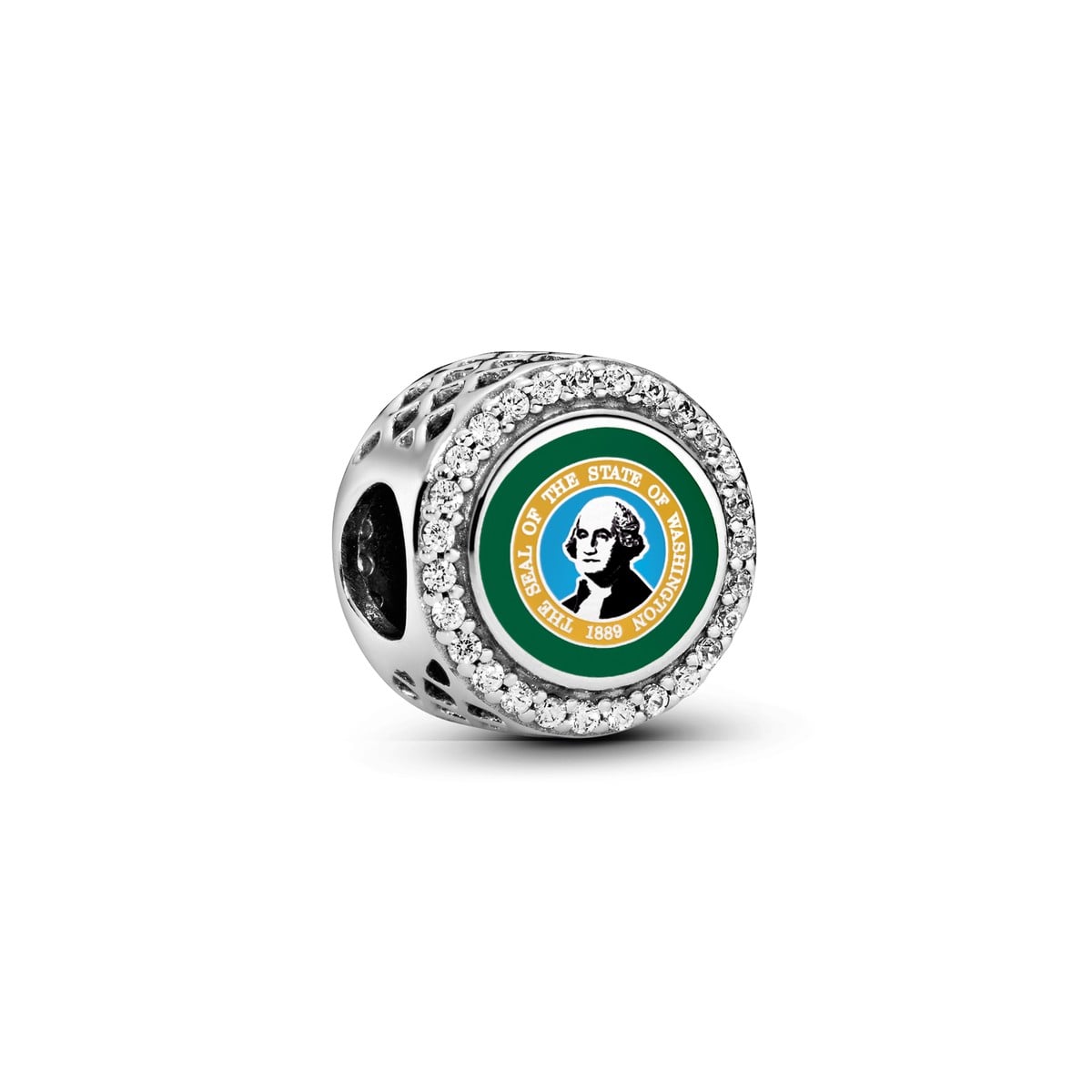 Washington State Seal Charm