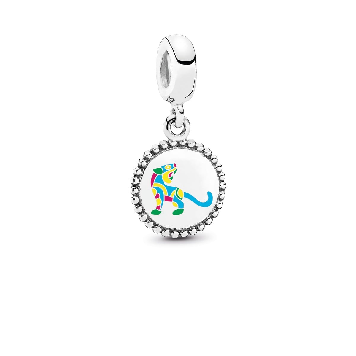 Alebrije Jaguar Dangle Charm