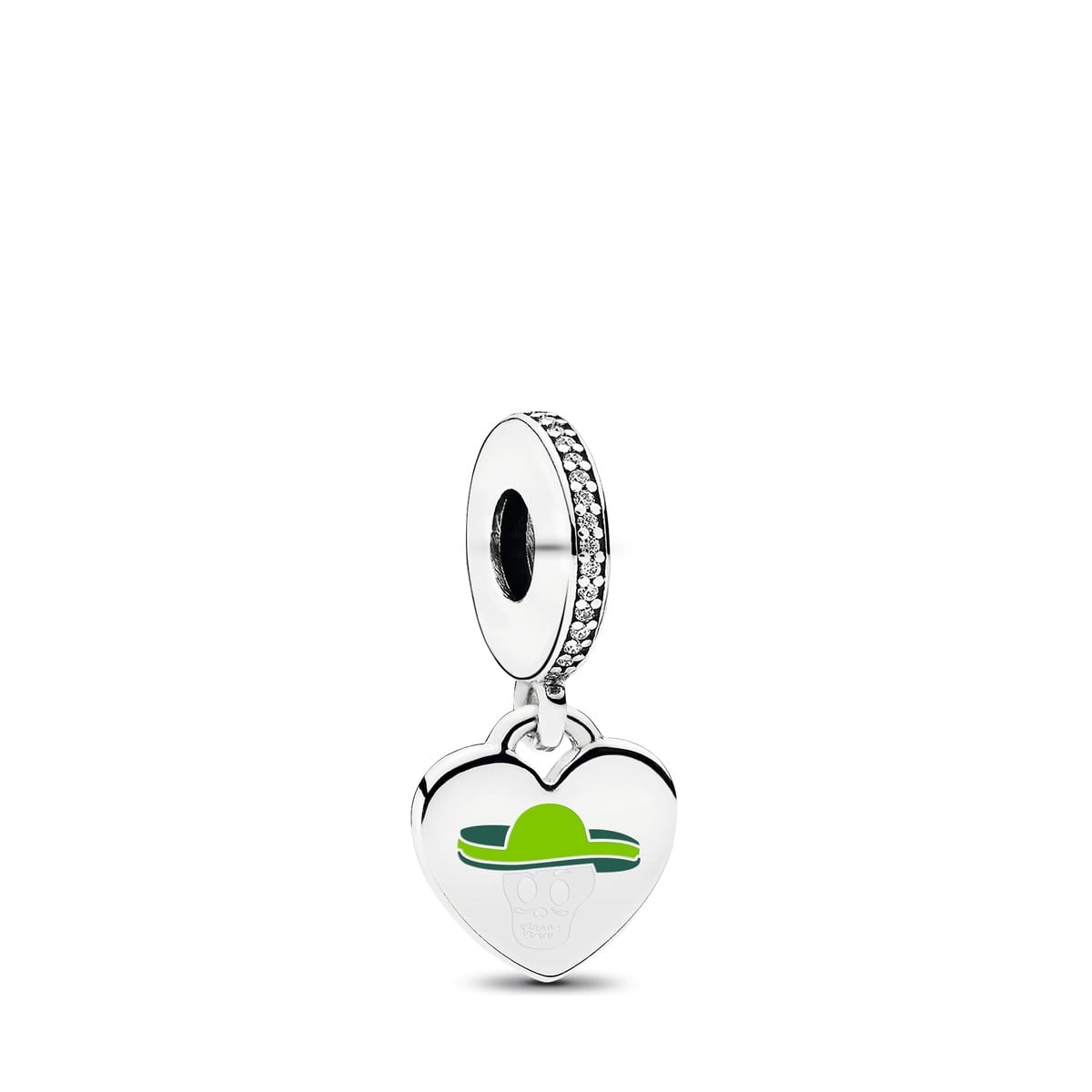 Sombrero Heart Dangle Charm