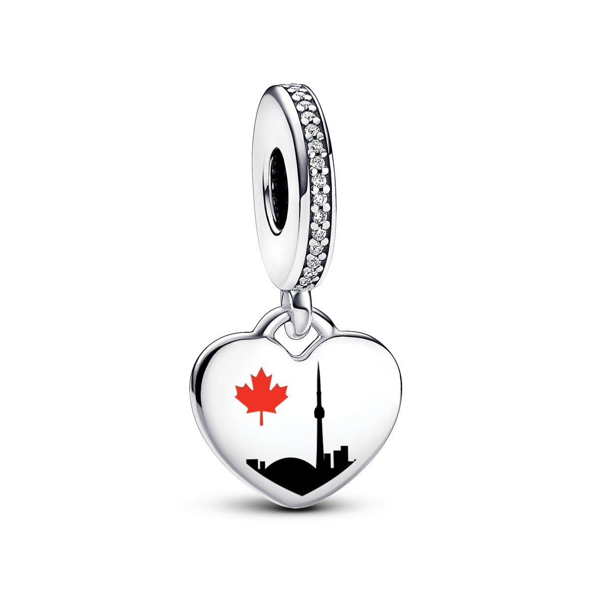 Heart of Toronto Heart Dangle Charm