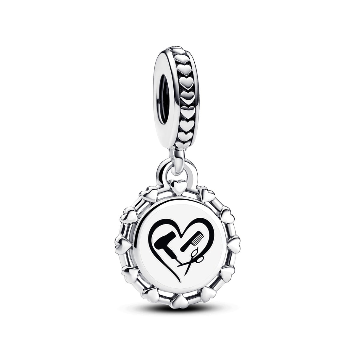 Engravable Hair Stylist Dangle Charm