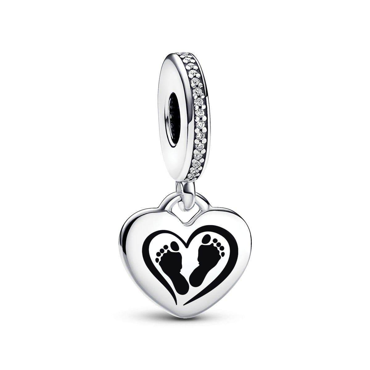 Footprint Dangle Charm