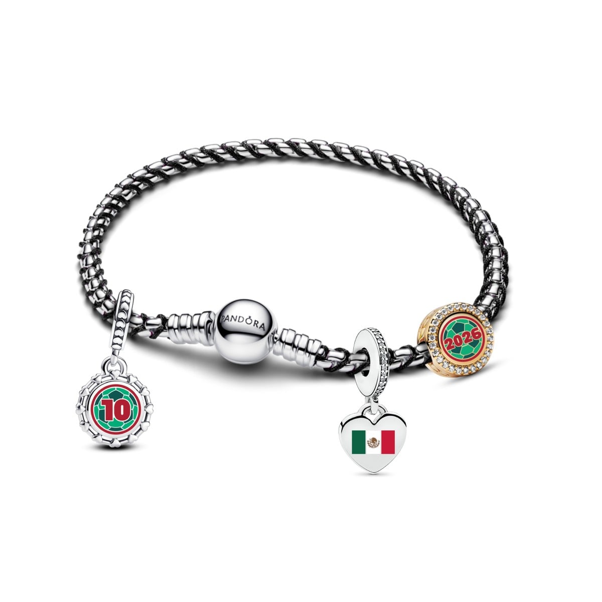 Football Bracelet Set - Mexico