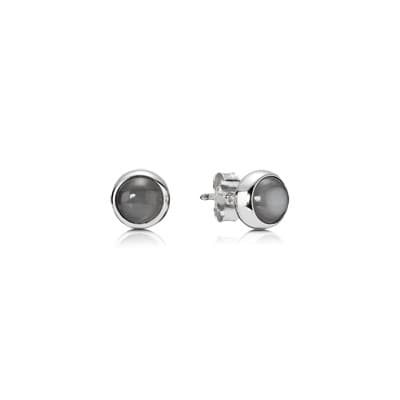 Pandora Silver Earrings, Grey Moonstone 290166MSG 290166 — Foto 1 von 1