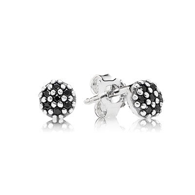 Pavé, black crystal