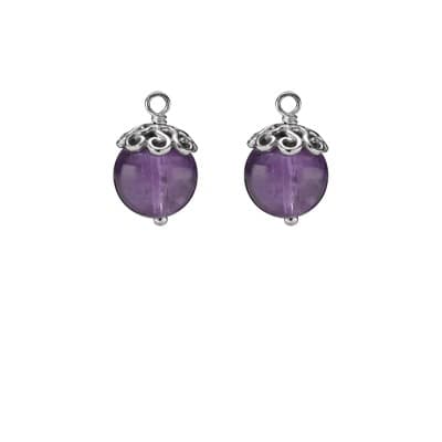 Pandora Charm Amethyst sphear 290637AM 290637 — Foto 1 von 1