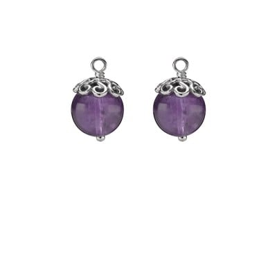 Charm Amethyst sphear