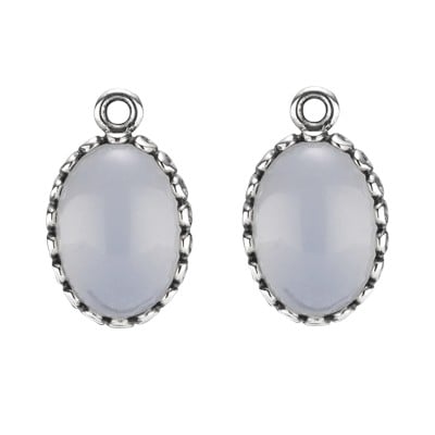 Charm Forever My Friend w/Chalcedony