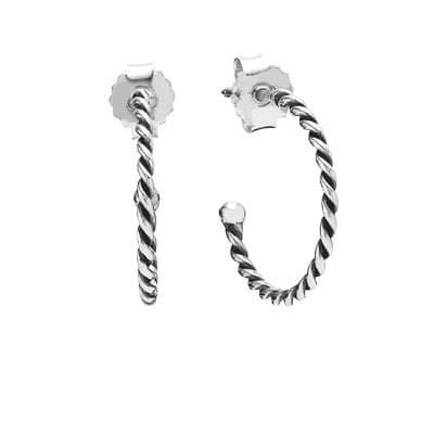 Pandora Sterling silver hoop earrings 290655 — photo 1 of 1