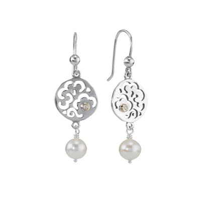 Pandora Earring Dangle Earring, Life's Path 14K Diamonds 290957D 290957 — photo 1 of 1