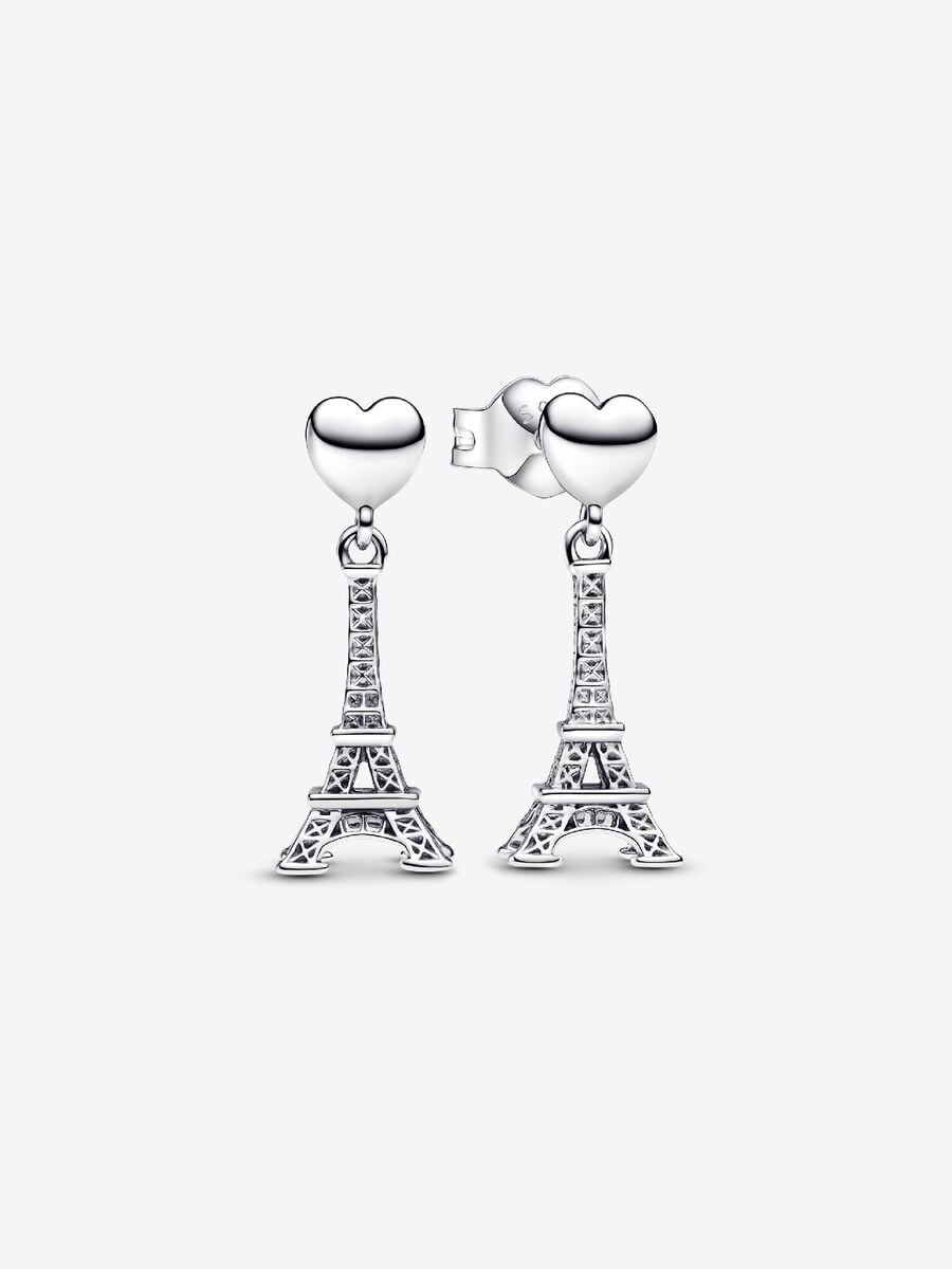 Eiffel Tower Drop Earrings
