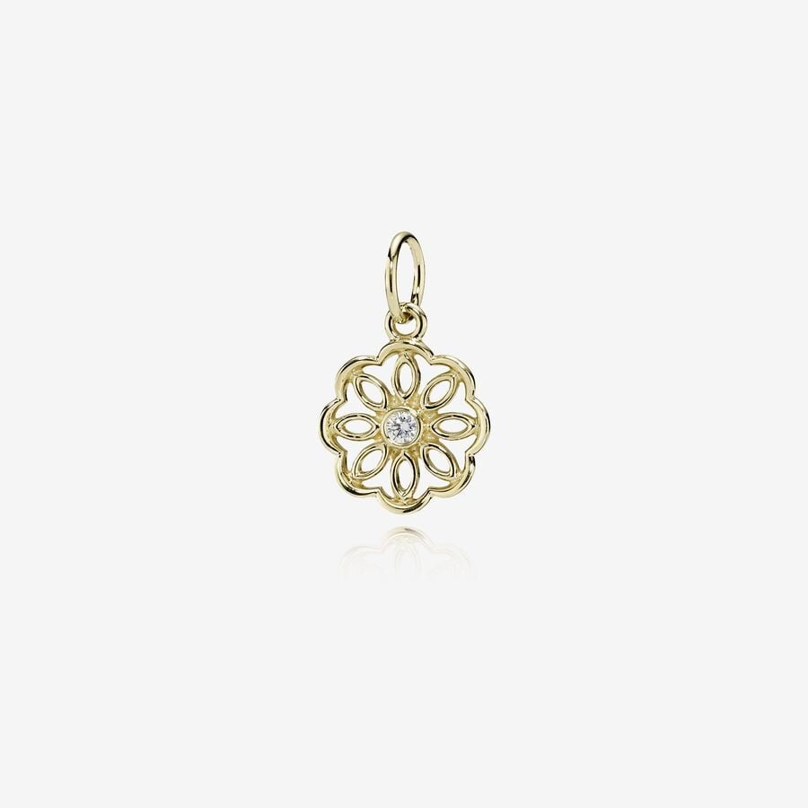 Golden radiance, diamond