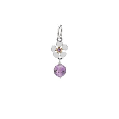Pendant Amethyst Posey w/14K