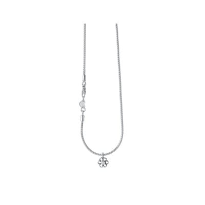 Silver Anklet, Cubic Zirconia