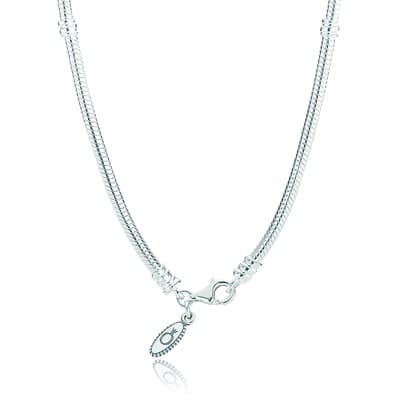 Pandora Silver Charm Necklace with Lobster Clasp 590704HV 590704 — Foto 1 von 1