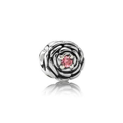 Pandora Blooming Rose Charm with Salmon CZ 790575CZS 790575 — Foto 1 von 1
