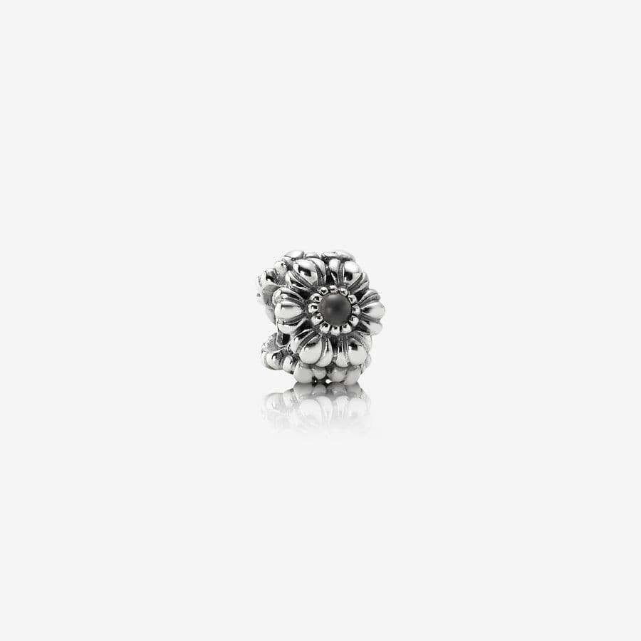 Pandora Bead Birthday Blooms June w/Grey Moonstone 790580MSG 790580 — Foto 1 von 1