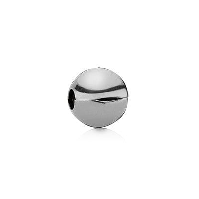 Black Rhodium Silver Clip