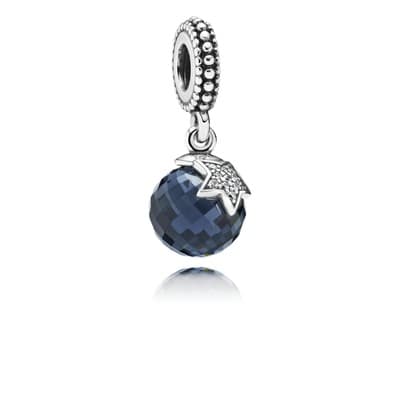 Pandora Moon & star, midnight blue crystal & clear cz 791392NBC 791392 — Foto 1 von 1