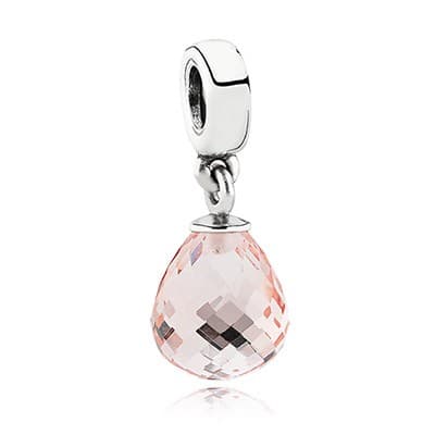 Pandora Faceted beauty, pink Murano glass 791602CPK 791602 — Foto 1 von 1