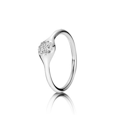 LP WG 1pod pavé ring, 0,07ct