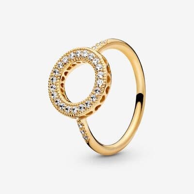Pandora Sparkling Halo Ring 168751C01 168751 — Foto 1 von 1