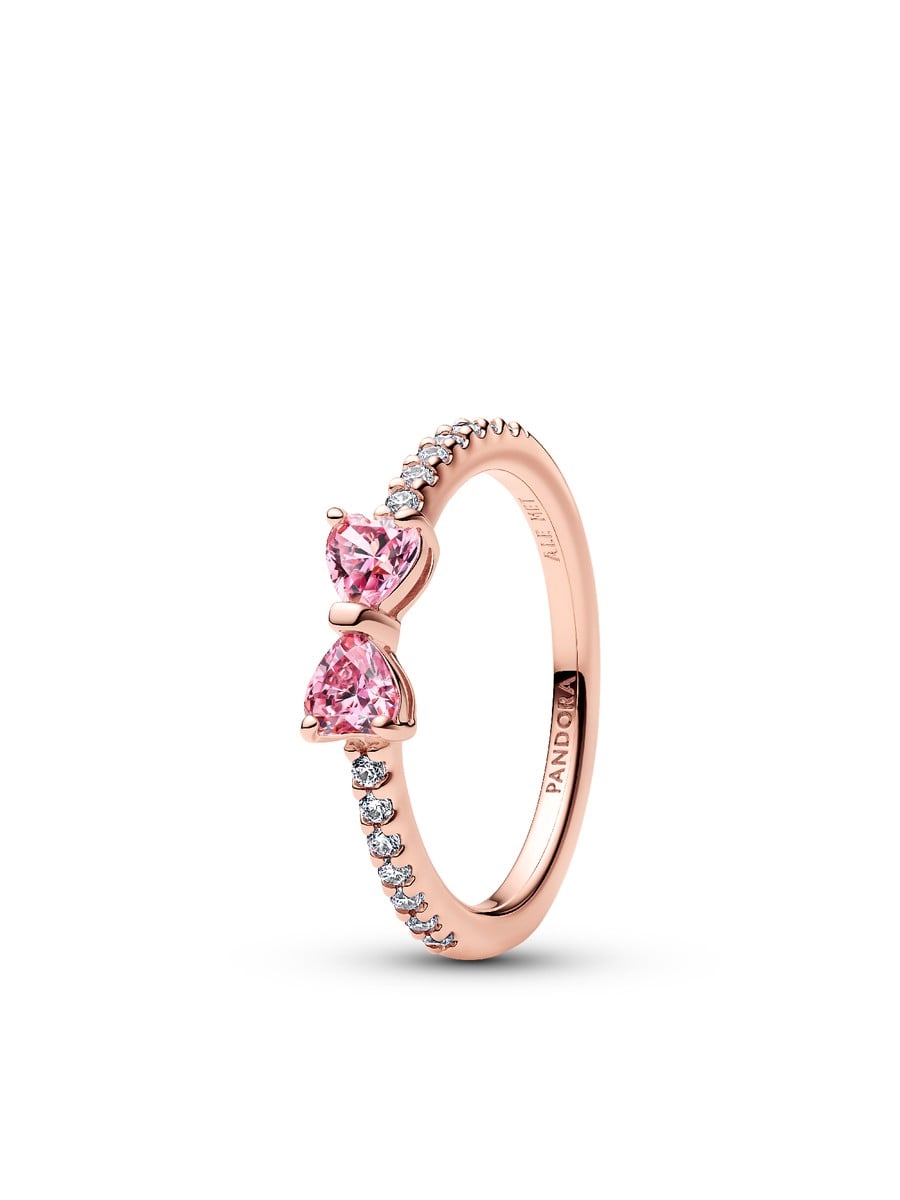 Sparkling Bow Ring