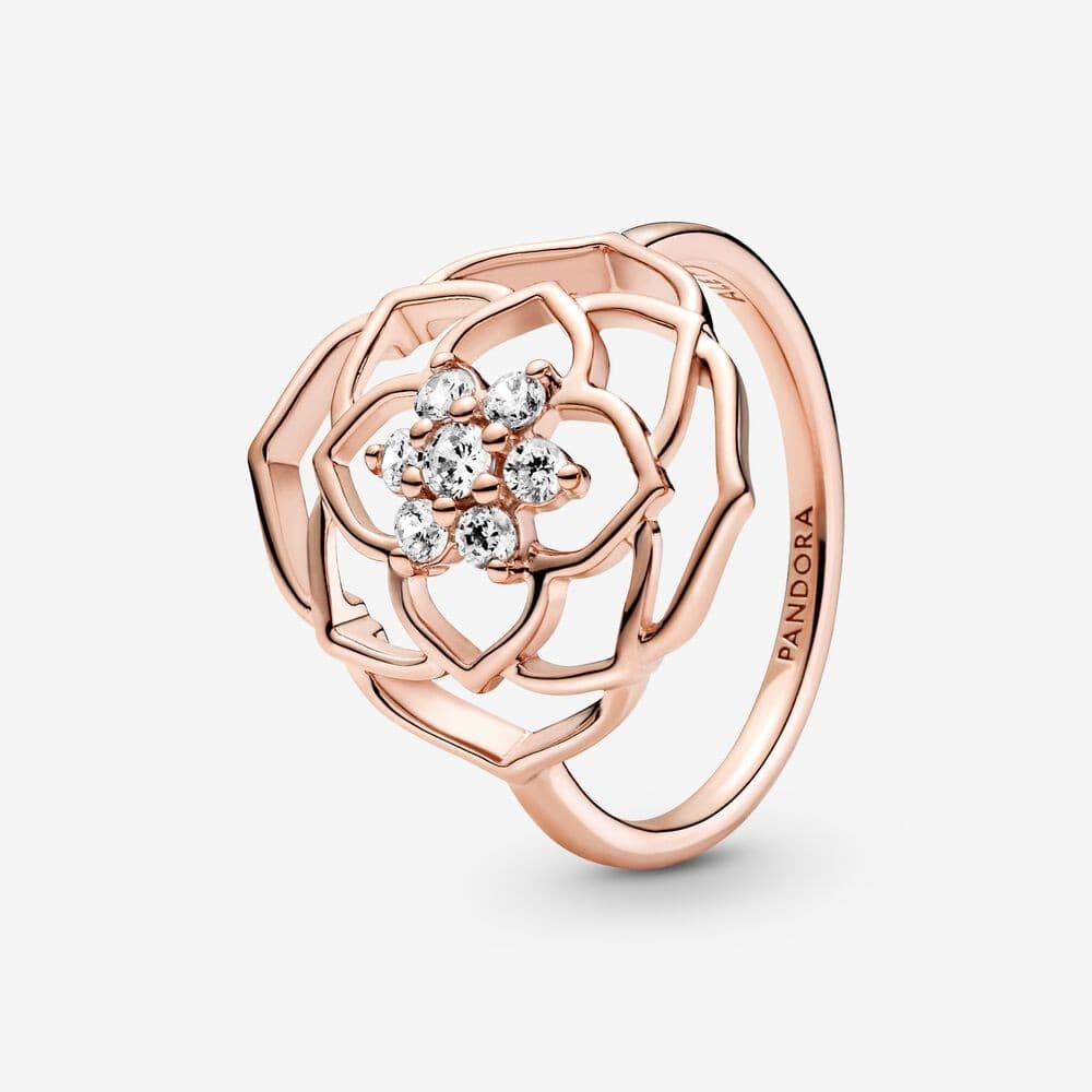 Pandora Rose Petals Statement Ring 189412C01 189412 — Foto 1 von 1