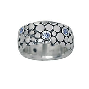 Silver Ring, Cubic Zirconia
