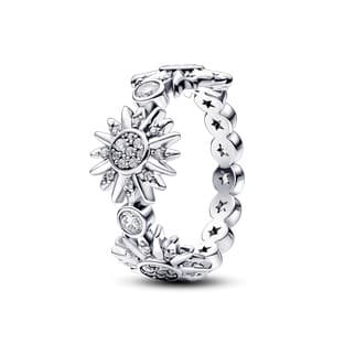 Pandora Sparkling Triple Sun Ring 192846C01 192846 — foto 1 di 1